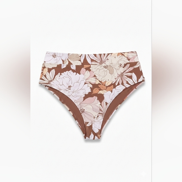 Cupshe Other - Cupshe Kari Floral High-Waisted Bikini Bottoms